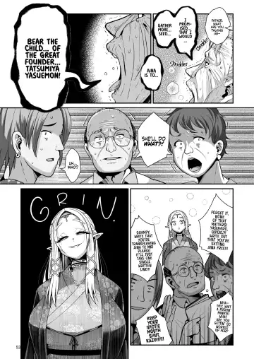 [Bukatsu] H Seidorei Elf no Souzoku Mondai ni Tsuite ~ Rinjuu-hen | Machinations of an Elven Concubine Part One: Deathbed (decensored) Fhentai - Page 54