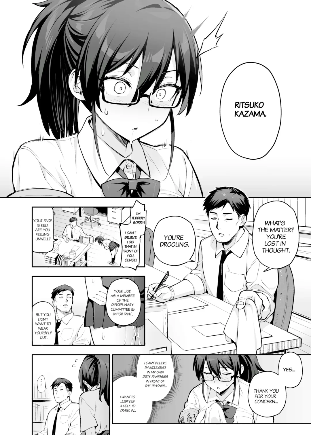 [Try] Atarashii Fuuki Iinchou wa Kyonyuu Sugiru Ken 2 | About the New President of the Disciplinary Committee's Huge Tits 2 (decensored) Fhentai - Page 33