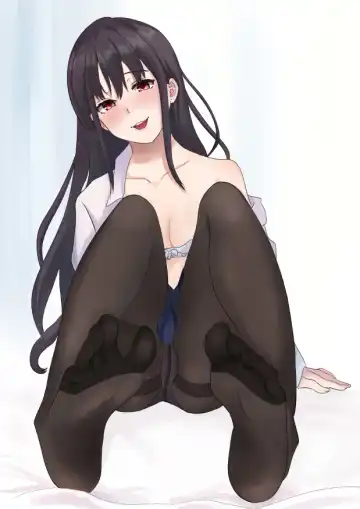 Read 大好きな彼氏くんにはじめての黒タイツ足コキ - Fhentai