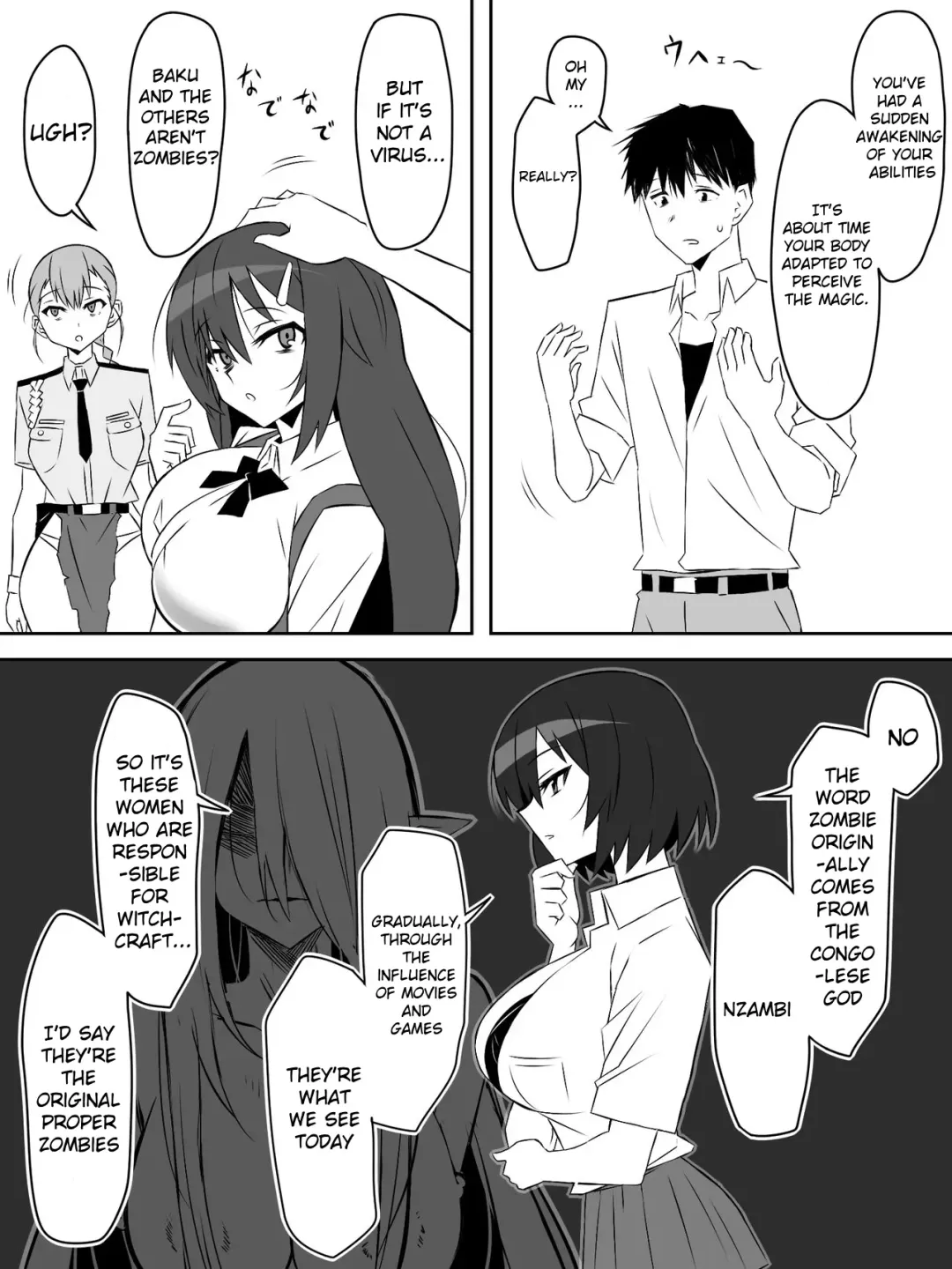 [Kagemusya] Zombie Harem Life ~Koutai Mochi no Ore to Bakunyuu Zombie~ 6 Fhentai - Page 19