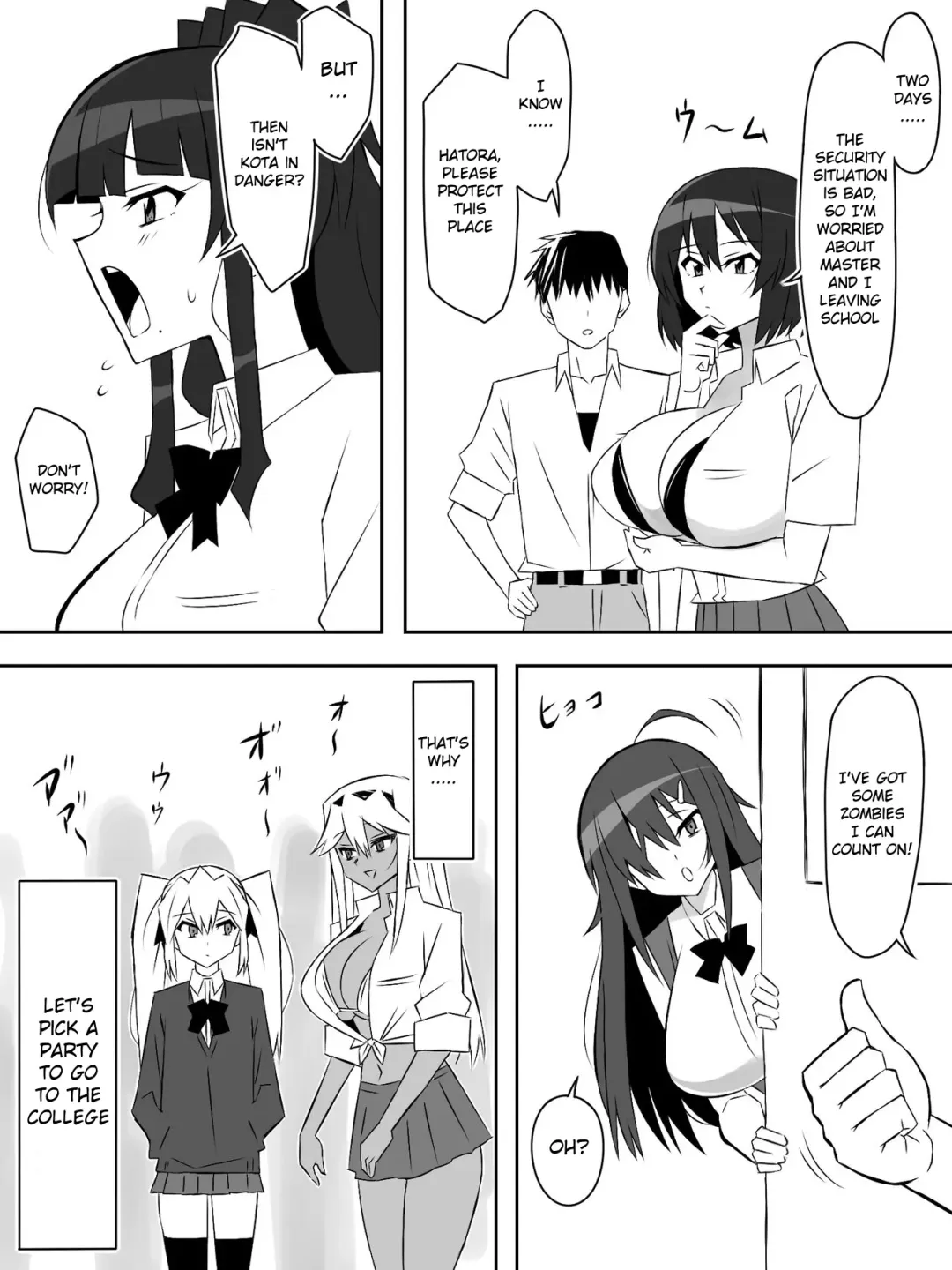 [Kagemusya] Zombie Harem Life ~Koutai Mochi no Ore to Bakunyuu Zombie~ 6 Fhentai - Page 32