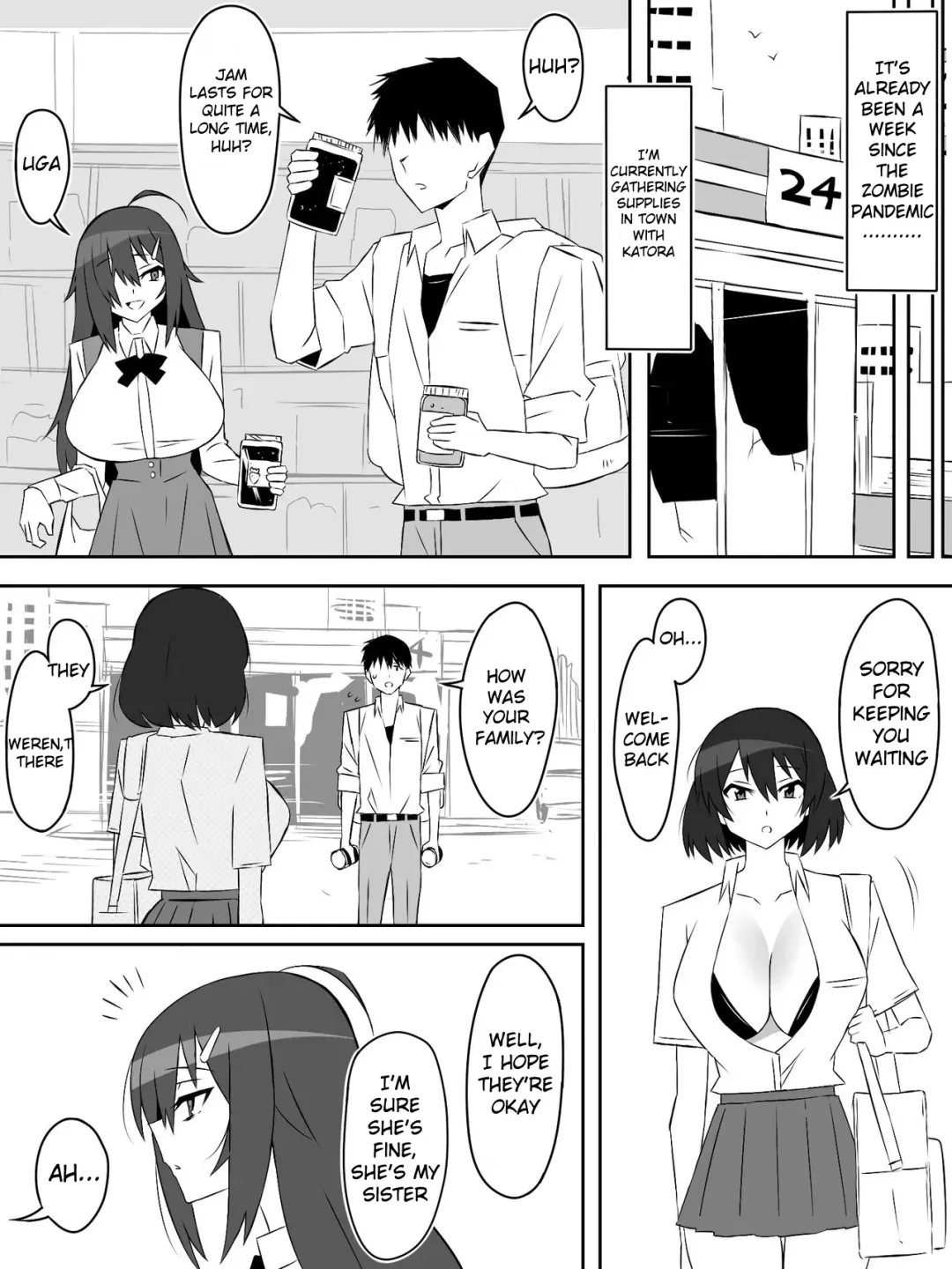 [Kagemusya] Zombie Harem Life ~Koutai Mochi no Ore to Bakunyuu Zombie~ 6 Fhentai - Page 9