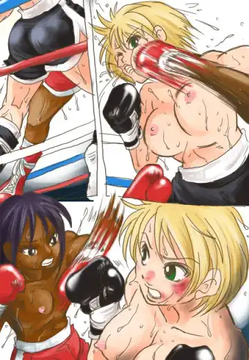 [Ochita Taiji] Girl vs Girl Boxing Match 3 by Taiji Fhentai - Page 3