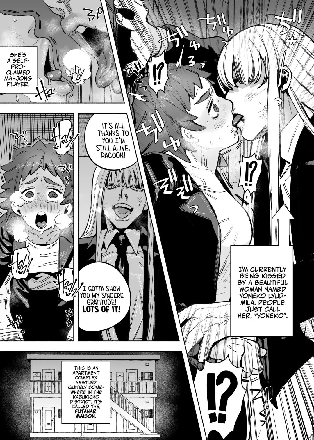 [Horita Ahan] Futanari Maison~ Janshi de Chouhatsu Bijo no Otonari-san ni, cute aggression o uketeimasu~ Fhentai - Page 2