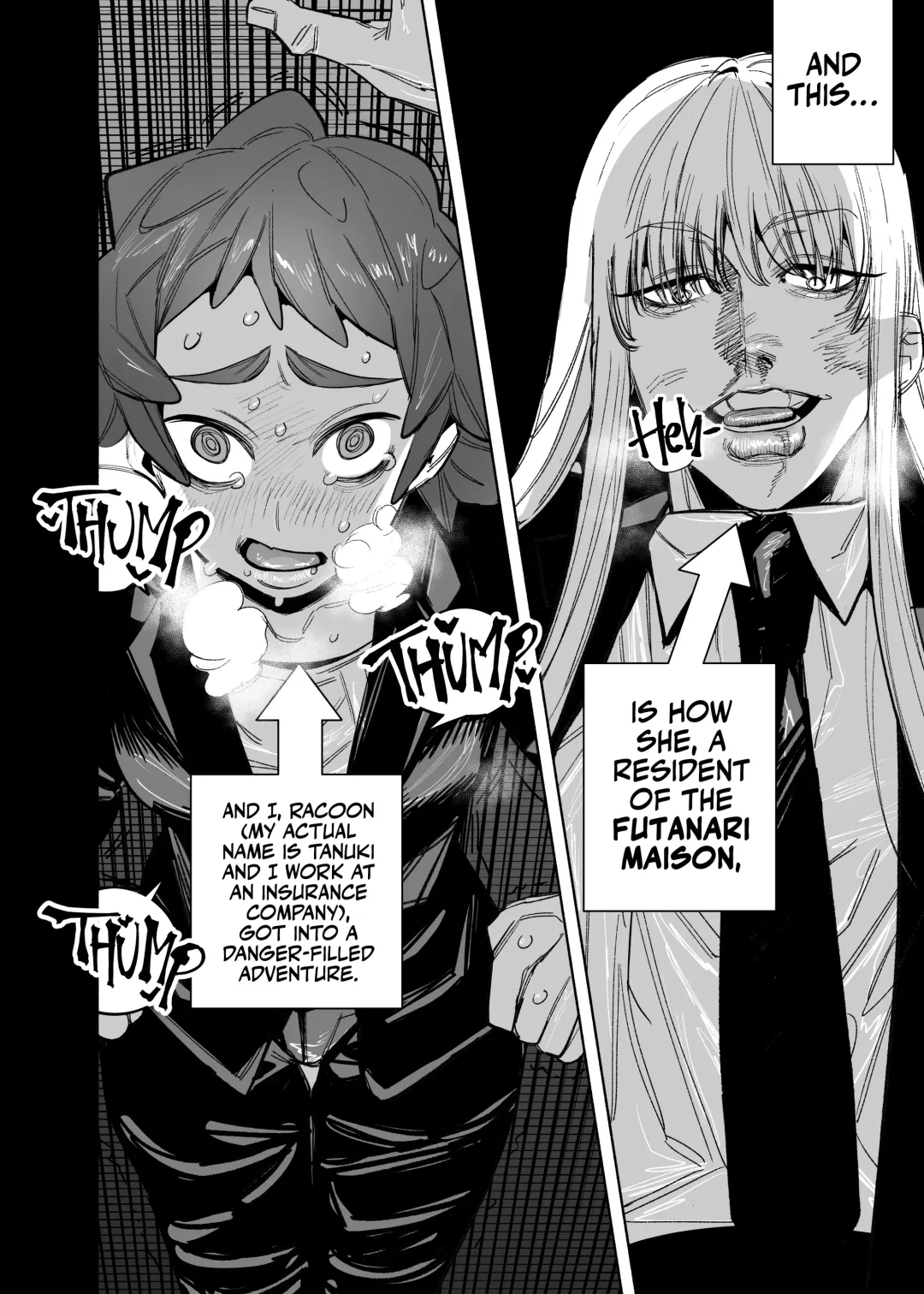 [Horita Ahan] Futanari Maison~ Janshi de Chouhatsu Bijo no Otonari-san ni, cute aggression o uketeimasu~ Fhentai - Page 3