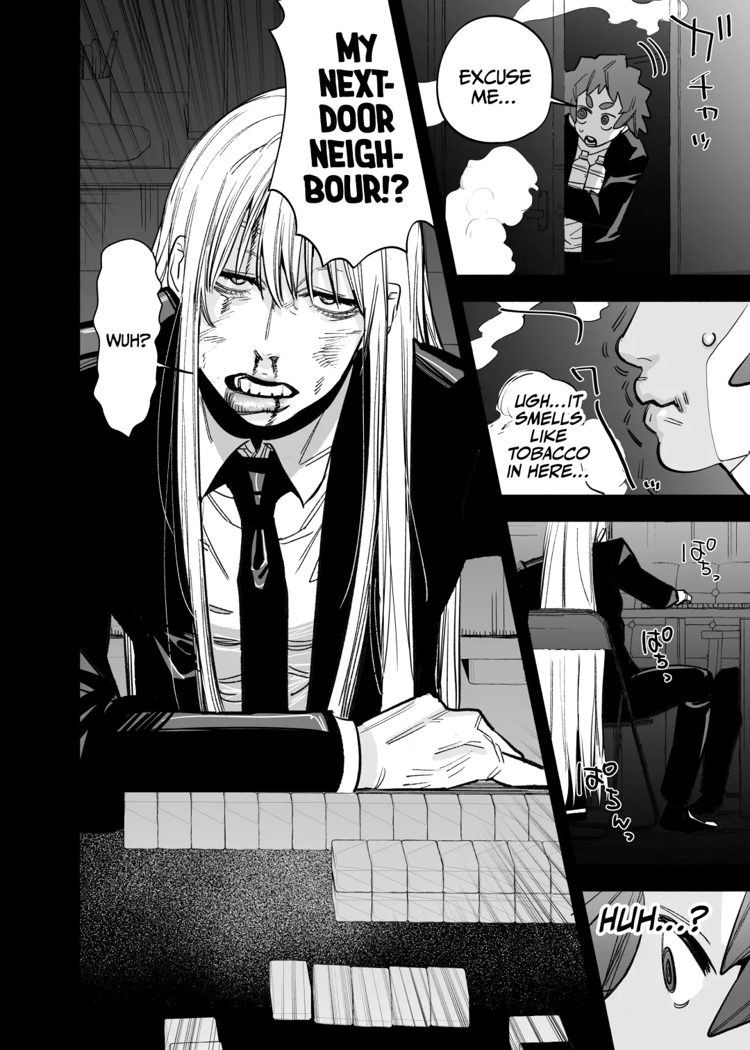 [Horita Ahan] Futanari Maison~ Janshi de Chouhatsu Bijo no Otonari-san ni, cute aggression o uketeimasu~ Fhentai - Page 7