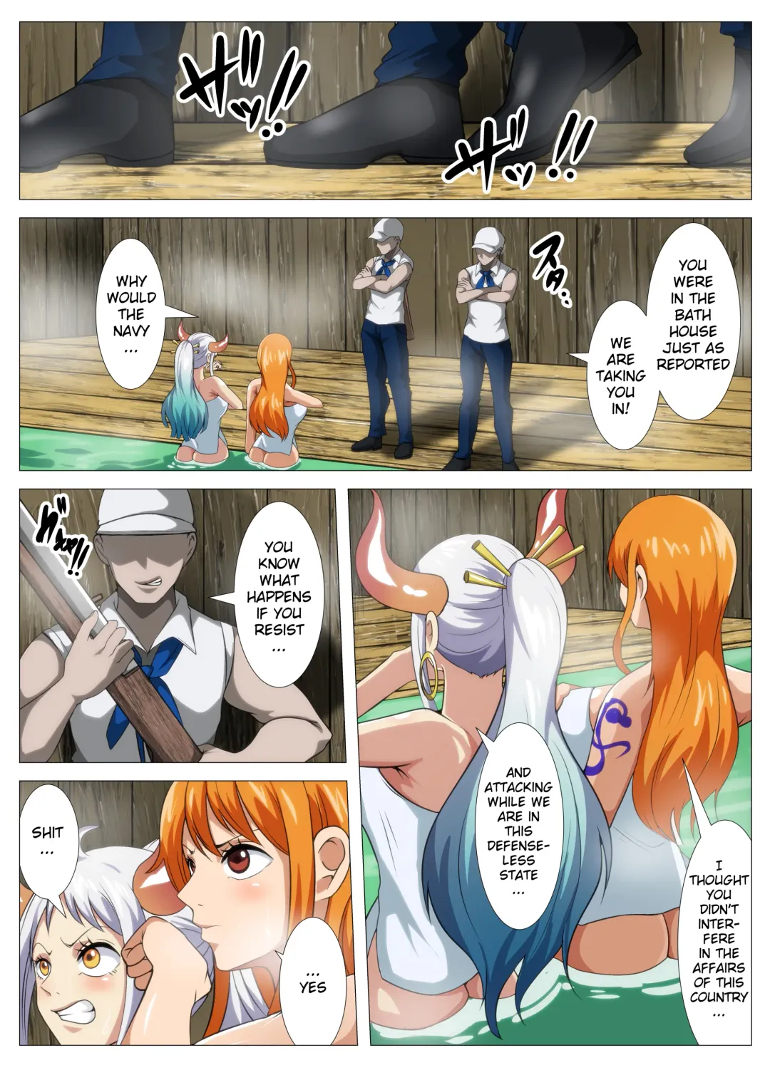 Bakunyuu Kaizoku no Yukemuri Ecchi Fhentai - Page 4