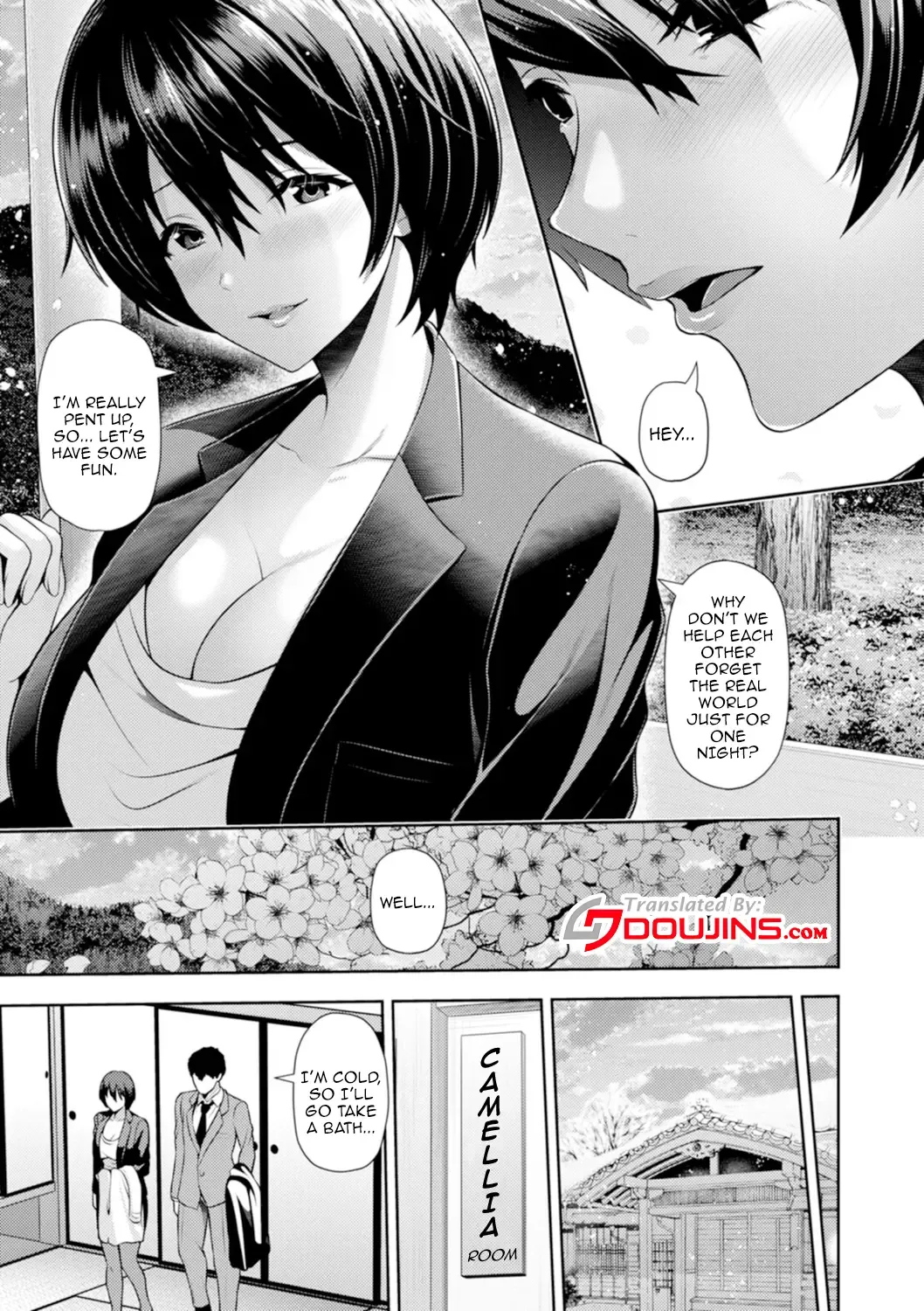 [Toba Yuga] Furin Ryokou - Immorality travels / A Cherry Blossom On A Winter Night Fhentai - Page 5