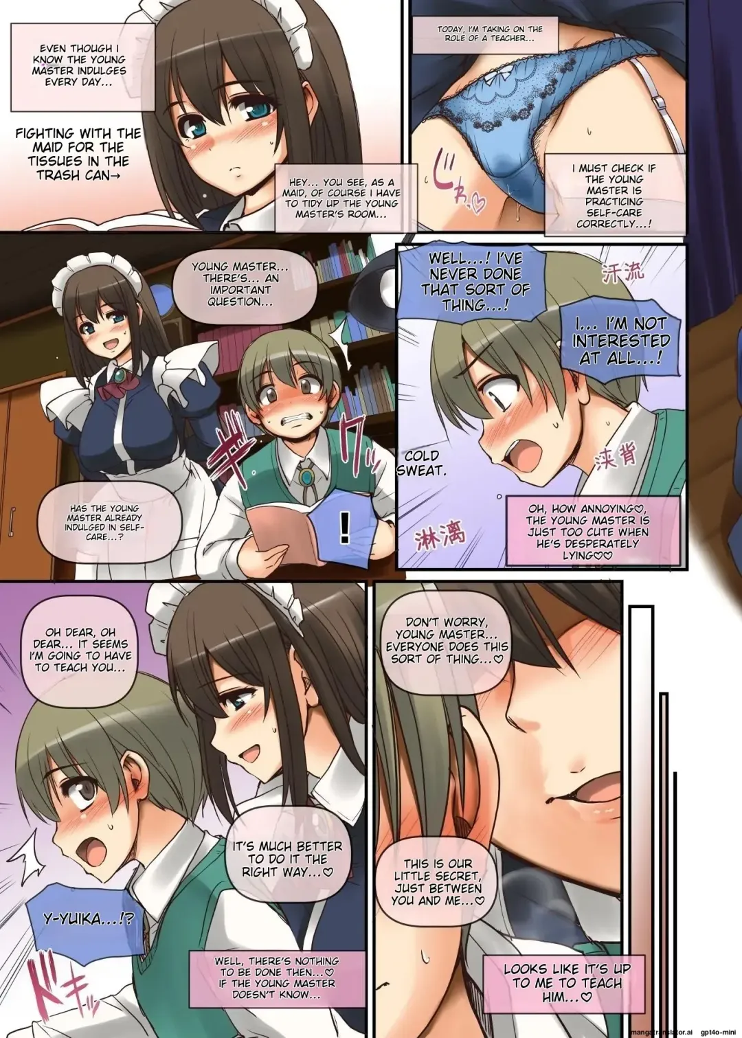 [Alexi Laiho] Maid-san to Manabu Onnanoko no Karada Fhentai - Page 29