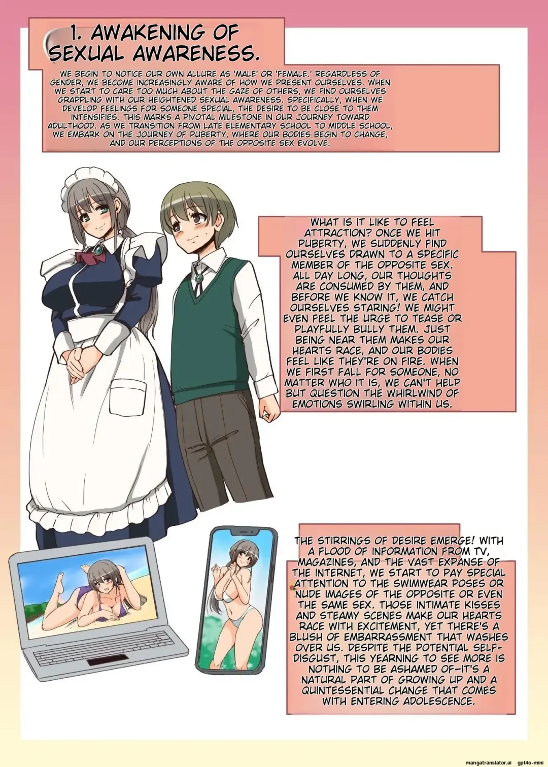 [Alexi Laiho] Maid-san to Manabu Onnanoko no Karada Fhentai - Page 7