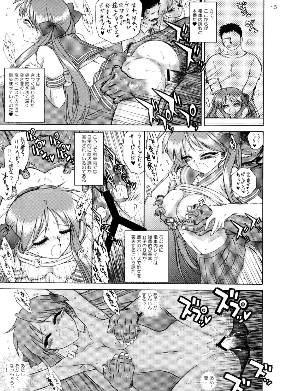 [Kuroinu Juu] Man in the Mirror Fhentai - Page 14