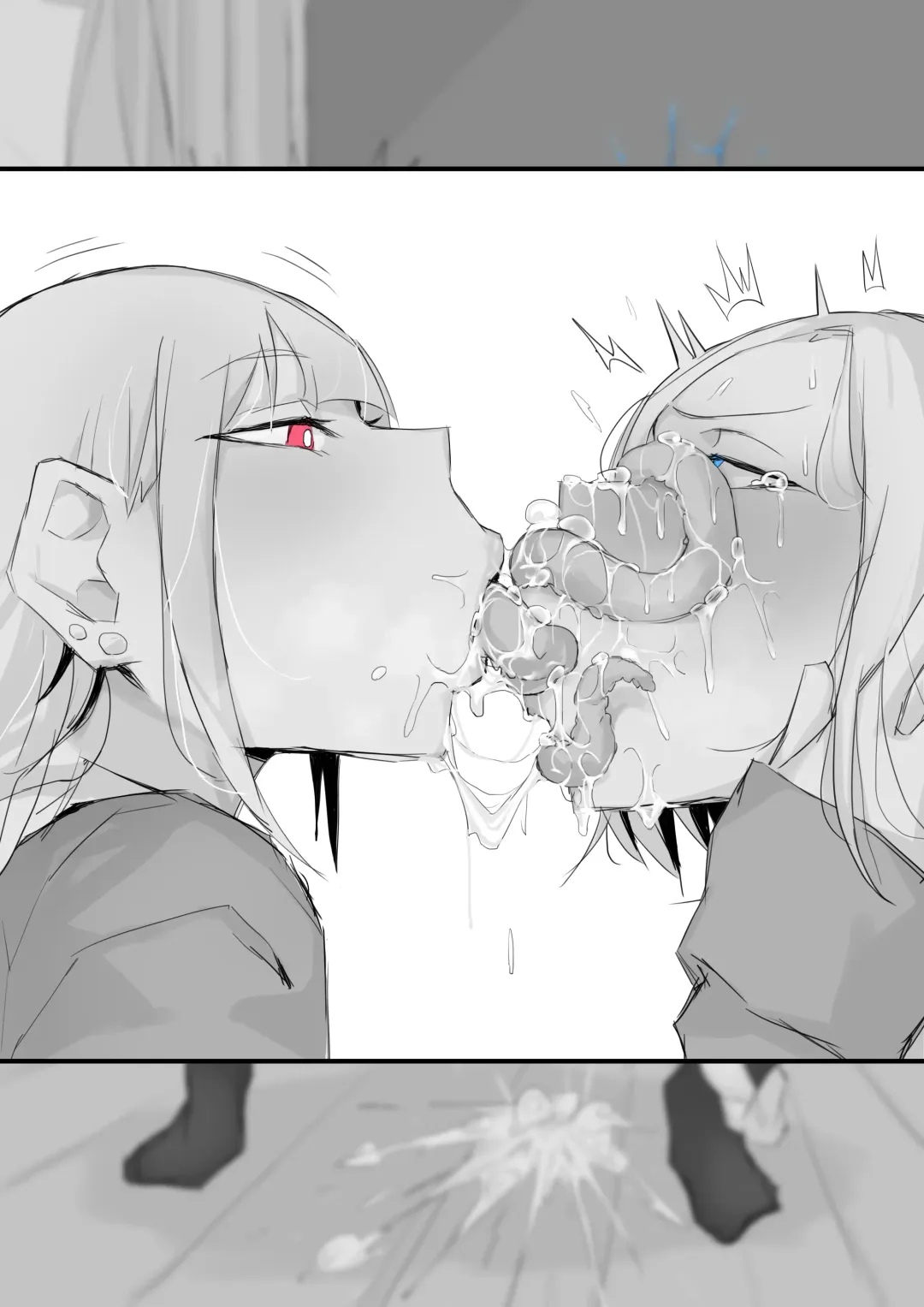 Futanari JK-tachi ga Kounai Shokushu de Mechakucha ni Naru Hanashi Fhentai - Page 158