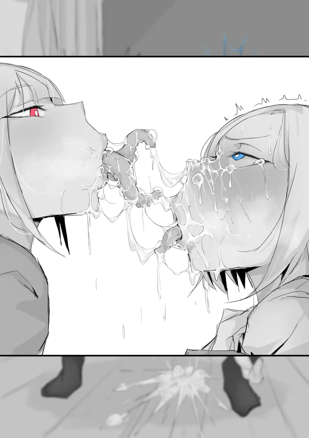 Futanari JK-tachi ga Kounai Shokushu de Mechakucha ni Naru Hanashi Fhentai - Page 160