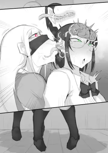 Futanari JK-tachi ga Kounai Shokushu de Mechakucha ni Naru Hanashi Fhentai - Page 94