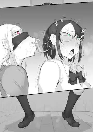 Futanari JK-tachi ga Kounai Shokushu de Mechakucha ni Naru Hanashi Fhentai - Page 96