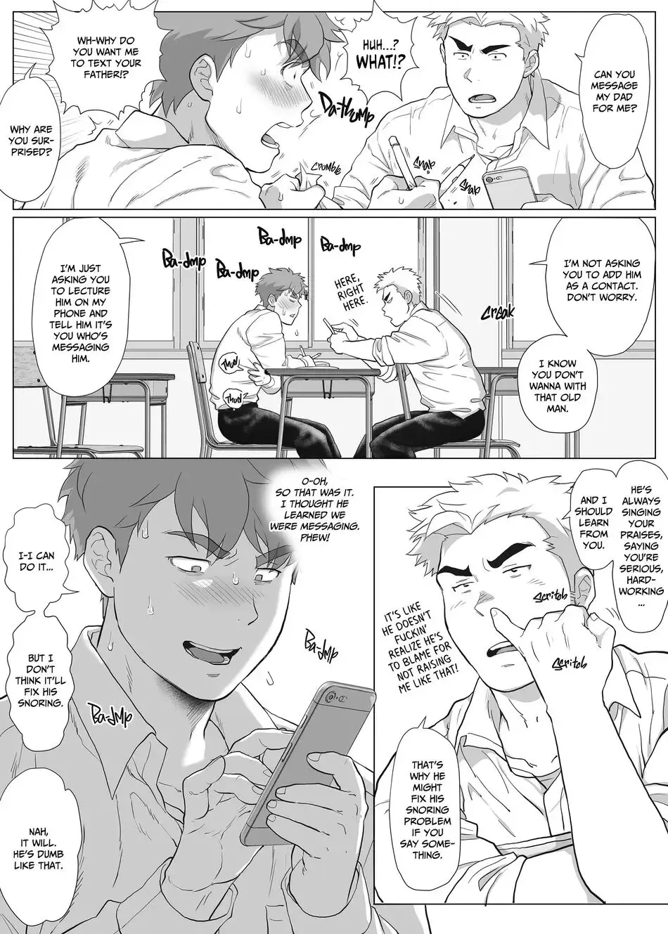 [Chabashira Tatsukichi] My Friend's Dad is a Hunk chapter 9 Fhentai - Page 14