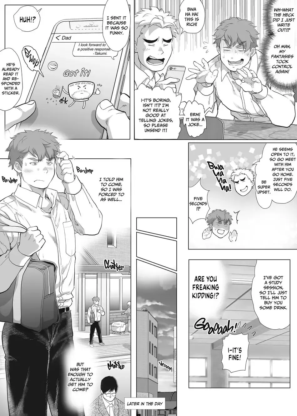 [Chabashira Tatsukichi] My Friend's Dad is a Hunk chapter 9 Fhentai - Page 16