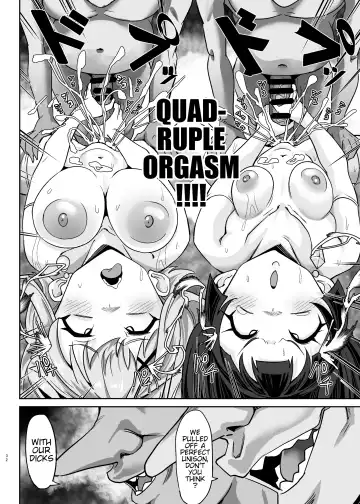 [Outotsu Den] Shirabe to Kirika no Douji Zecchou Unison Kyoushitsu | Shirabe and Kirika's Simultaneous Orgasm Unison Classroom Fhentai - Page 31