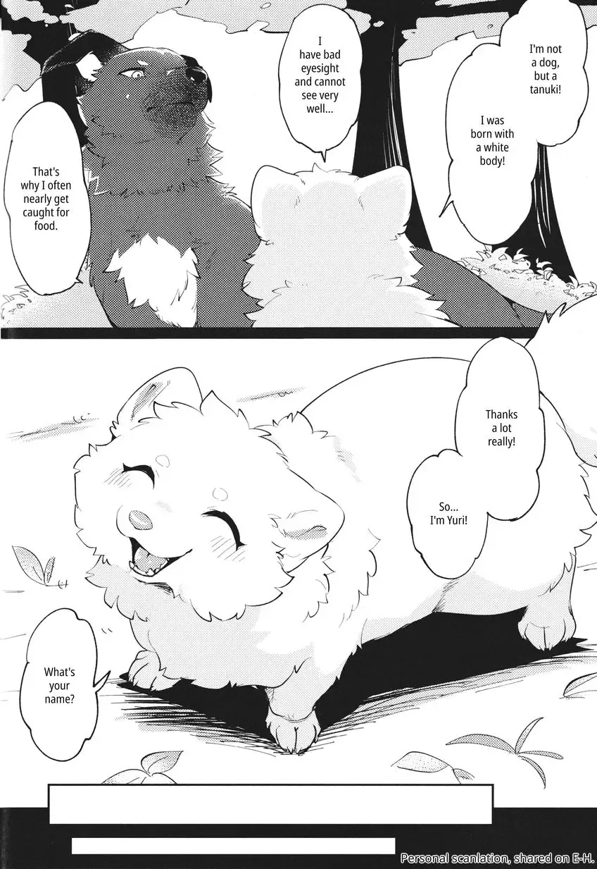 [Minaga Tsukune] Kokoro Karu Made | The Tanuki and the Hound Fhentai - Page 14