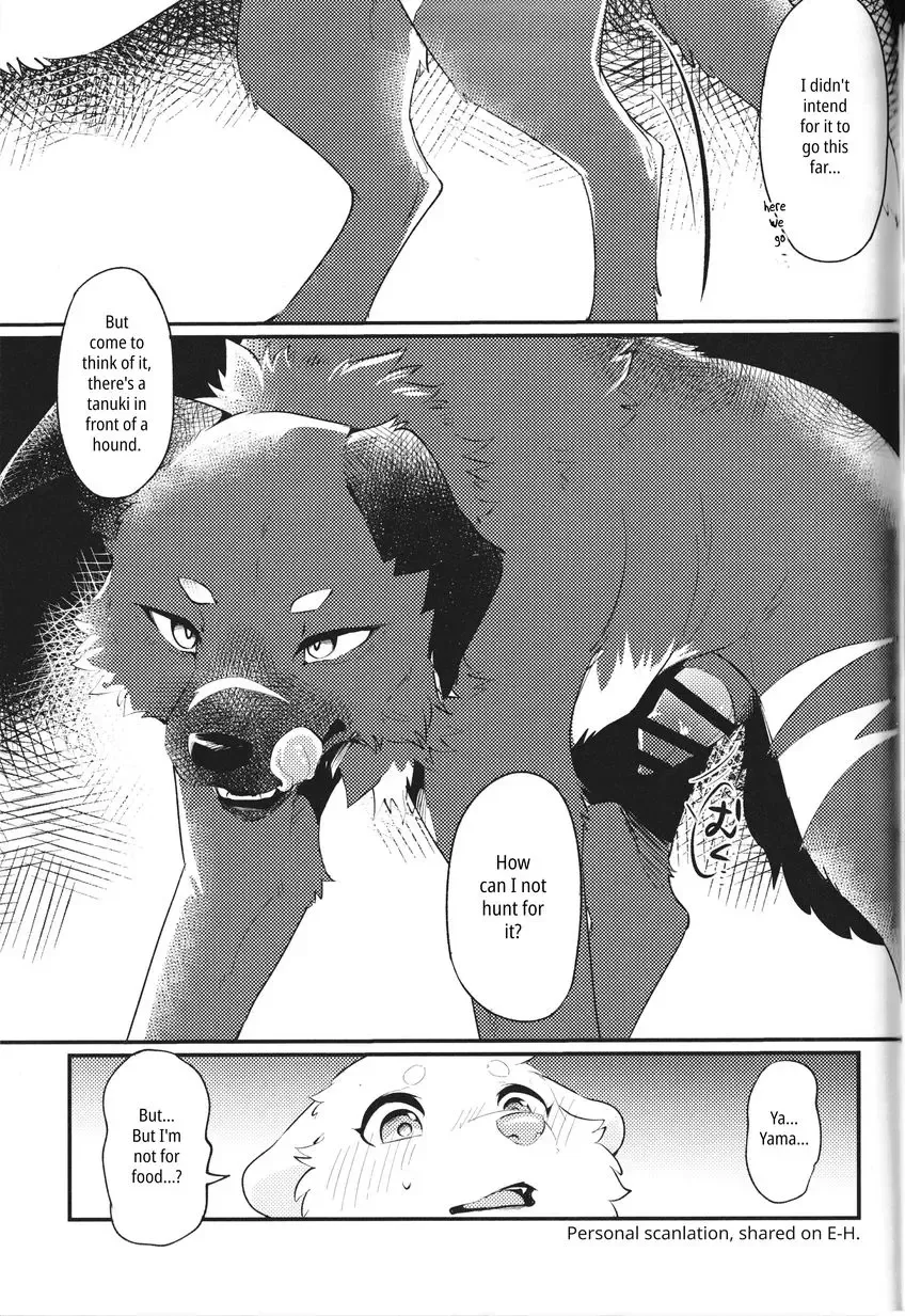 [Minaga Tsukune] Kokoro Karu Made | The Tanuki and the Hound Fhentai - Page 29
