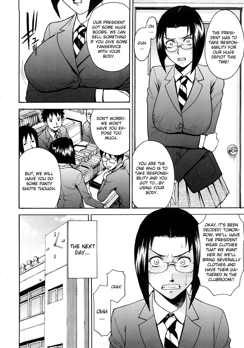 [Inomaru] Minna no Buchou | Everyone's President Fhentai - Page 4