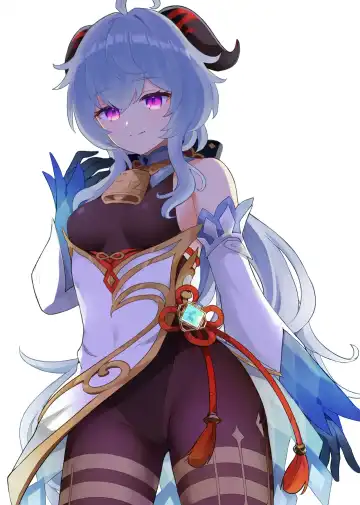 [Momosawa] Ganyu-chan ga Shigoto to Seiyoku Shori o Otetsudai suru Hon. (decensored) Fhentai - Page 2