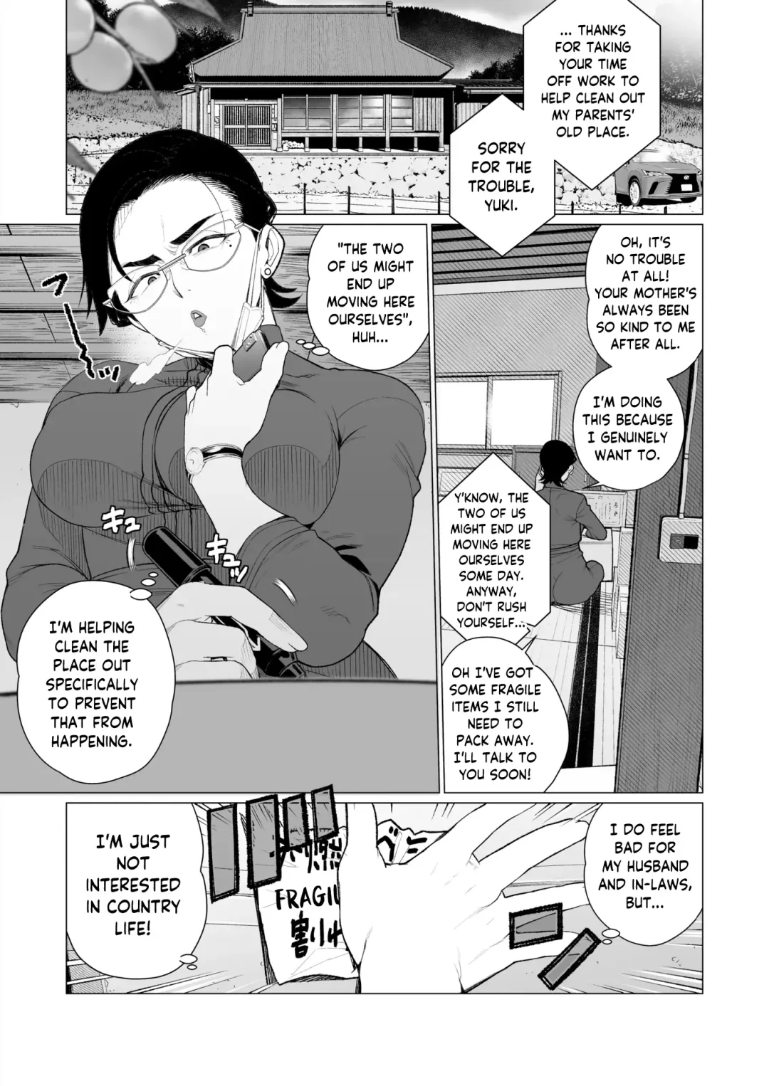 [Minamida Usuke] Tokai-ha Hitozuma Mura Matsuri | Yuppie Wife, Village Festival Fhentai - Page 1