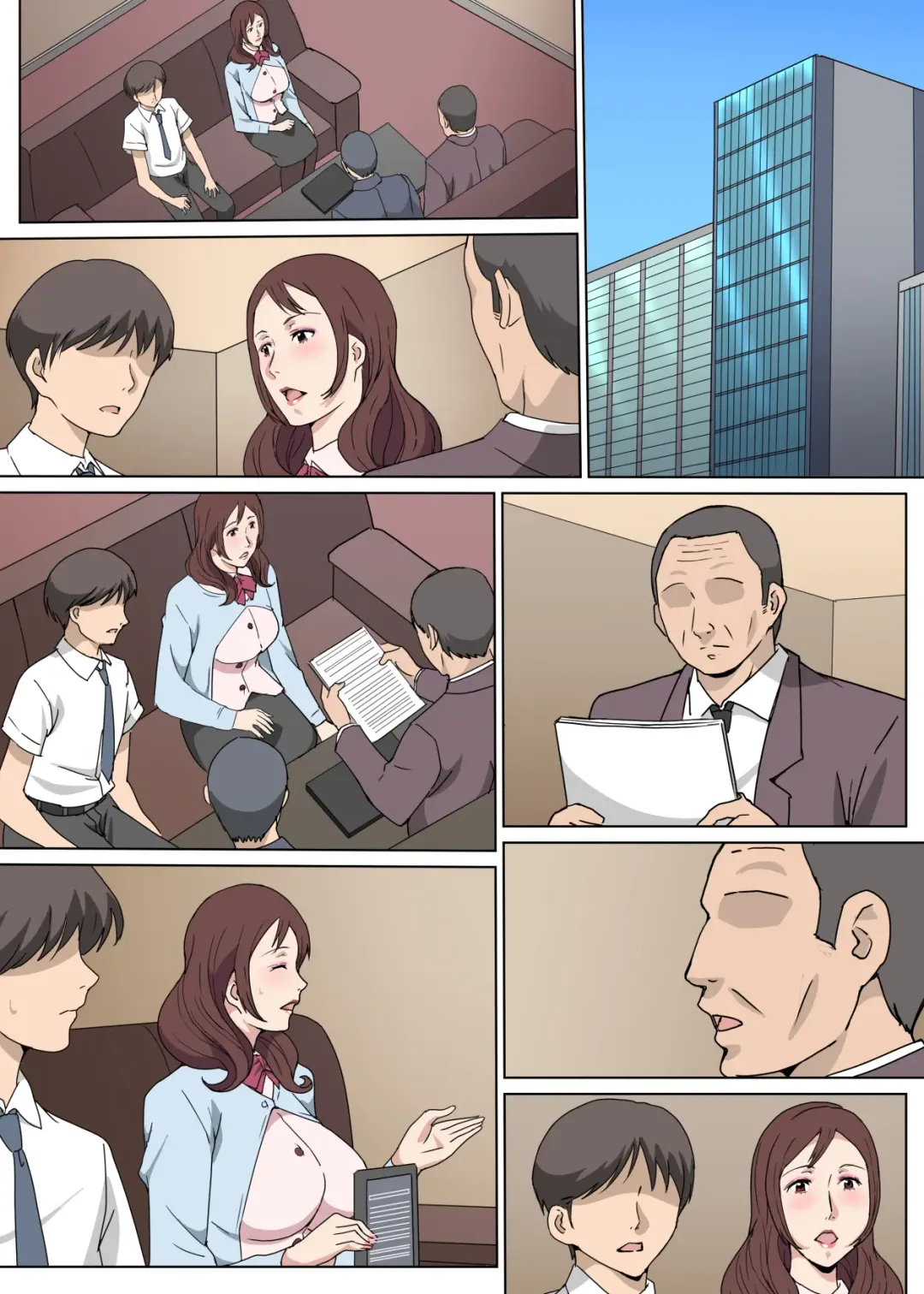 Kyouiku-gakari no Saeki-san to Kinmu-chuu ni Sex Shita Hanashi Fhentai - Page 36