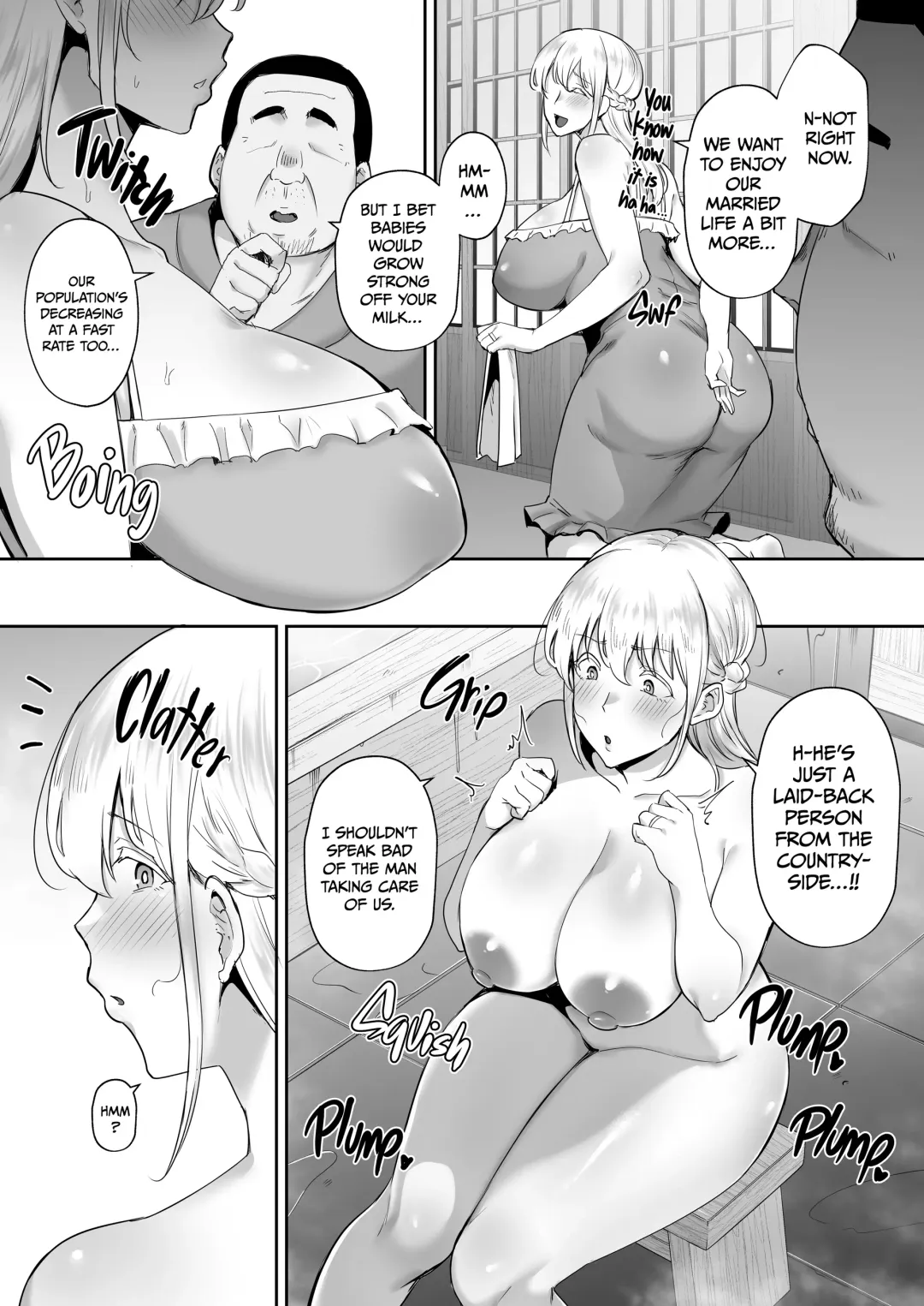 [Gagarin Kichi] Cuckolded Busty Blonde Wife Elena Fhentai - Page 7