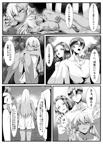 Dark Elf Futanari ga Fukushuu de Mura o Yaku Fhentai - Page 17