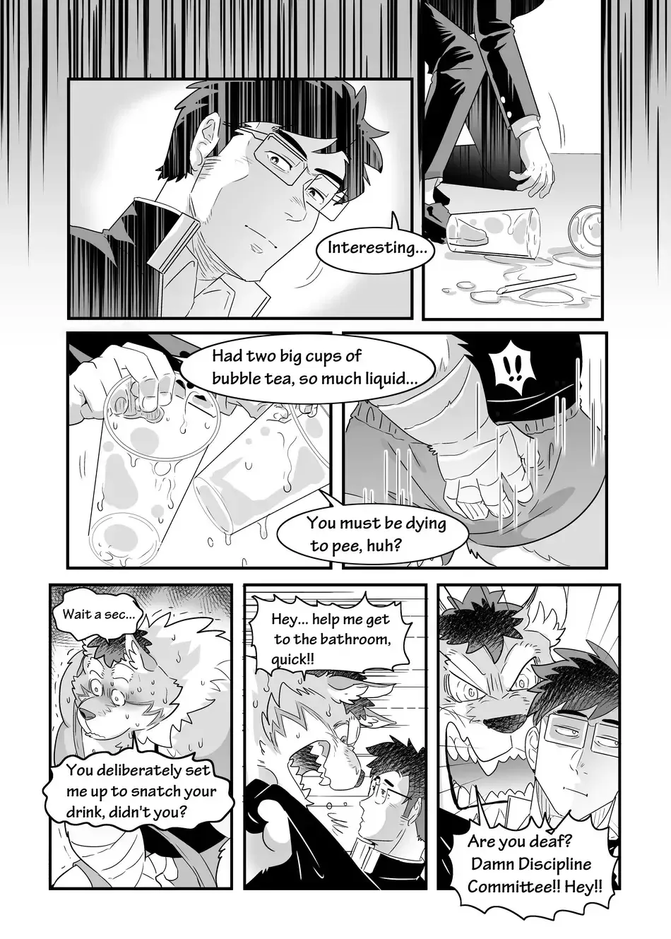 [Kuma Hachi] Bully Senpai and Student Discipline Officer Fhentai - Page 13