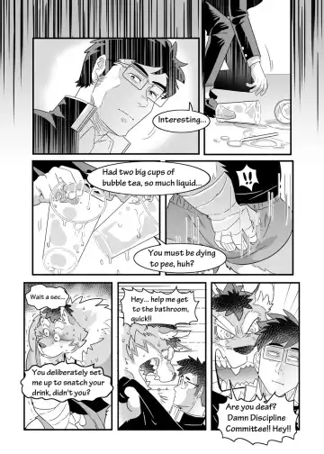 [Kuma Hachi] Bully Senpai and Student Discipline Officer Fhentai - Page 13