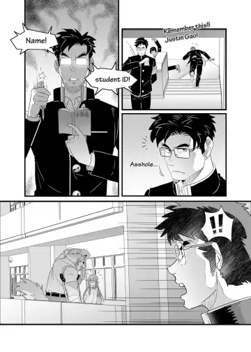 [Kuma Hachi] Bully Senpai and Student Discipline Officer Fhentai - Page 3