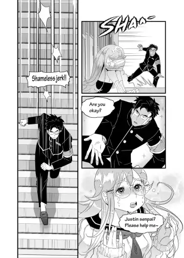 [Kuma Hachi] Bully Senpai and Student Discipline Officer Fhentai - Page 5