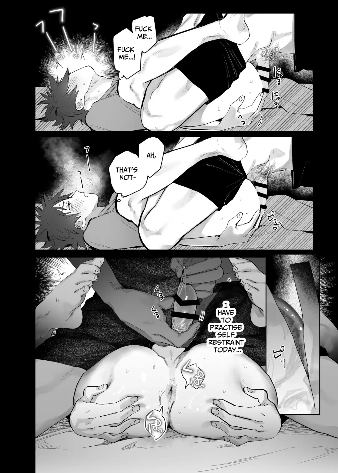 [Nocori] Fujun Osu Ana Kouyuu 3 -Himitsu no Sakusen Hen- | Illicit Bromance 3 -Secret Operation- Fhentai - Page 33