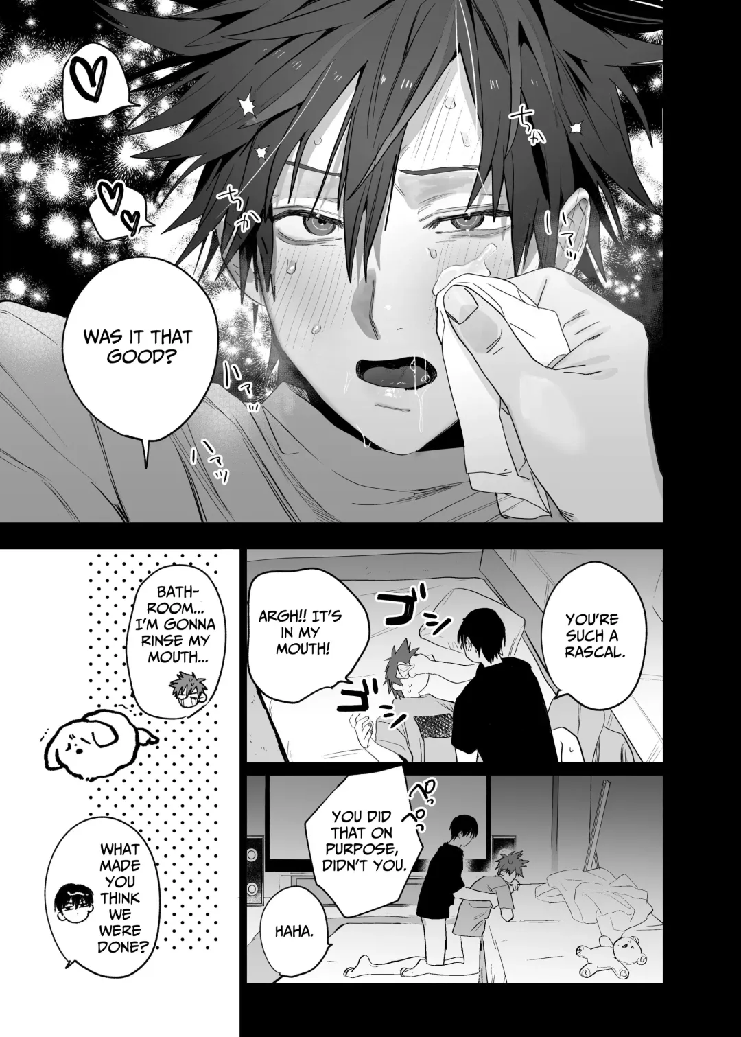 [Nocori] Fujun Osu Ana Kouyuu 3 -Himitsu no Sakusen Hen- | Illicit Bromance 3 -Secret Operation- Fhentai - Page 48
