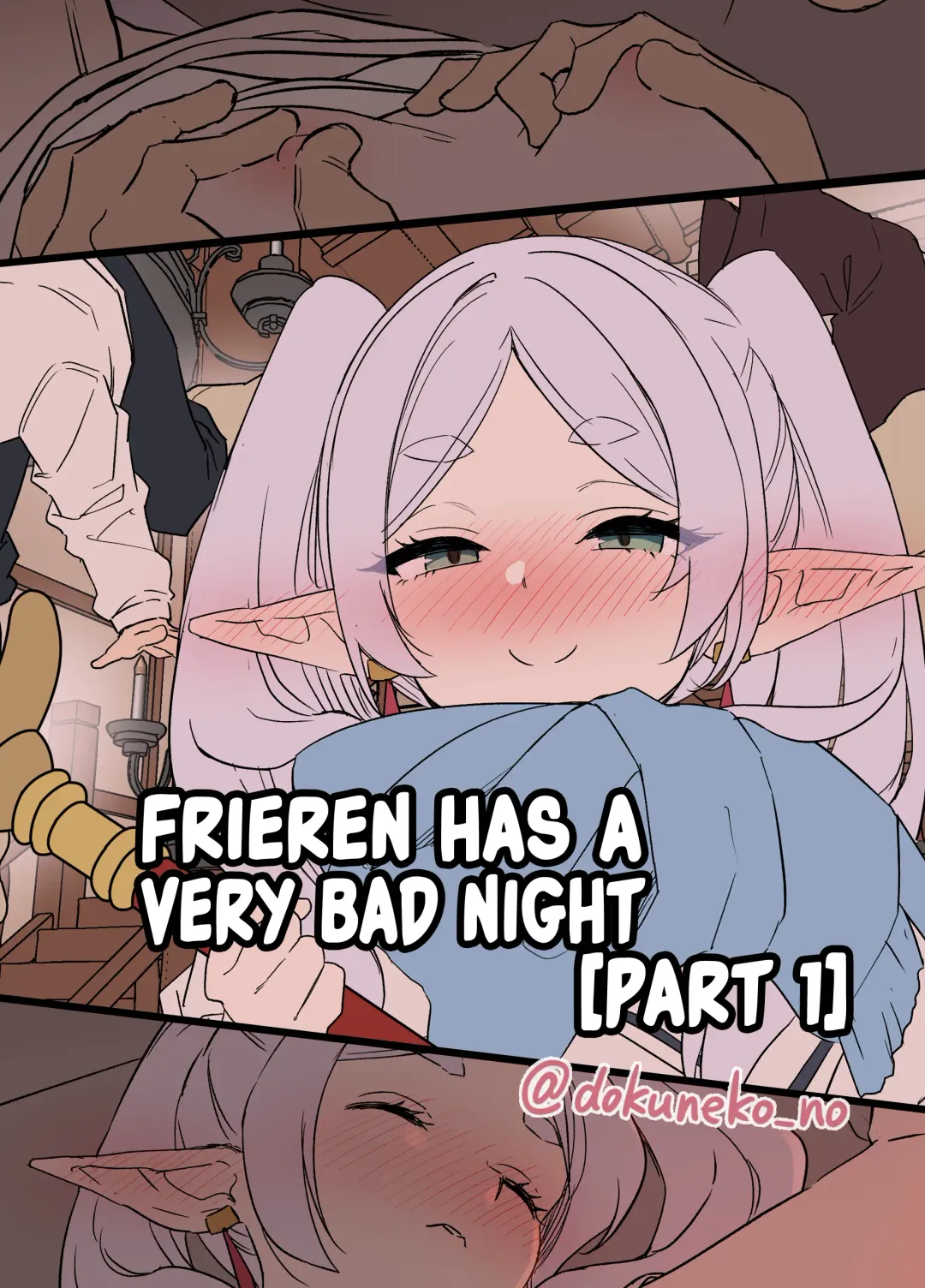 [Dokuneko Noil] Frieren ni Warui Koto o Suru Hanashi "Zenpen" | Frieren Has a Very Bad Night "Part 1" (decensored) Fhentai - Page 1
