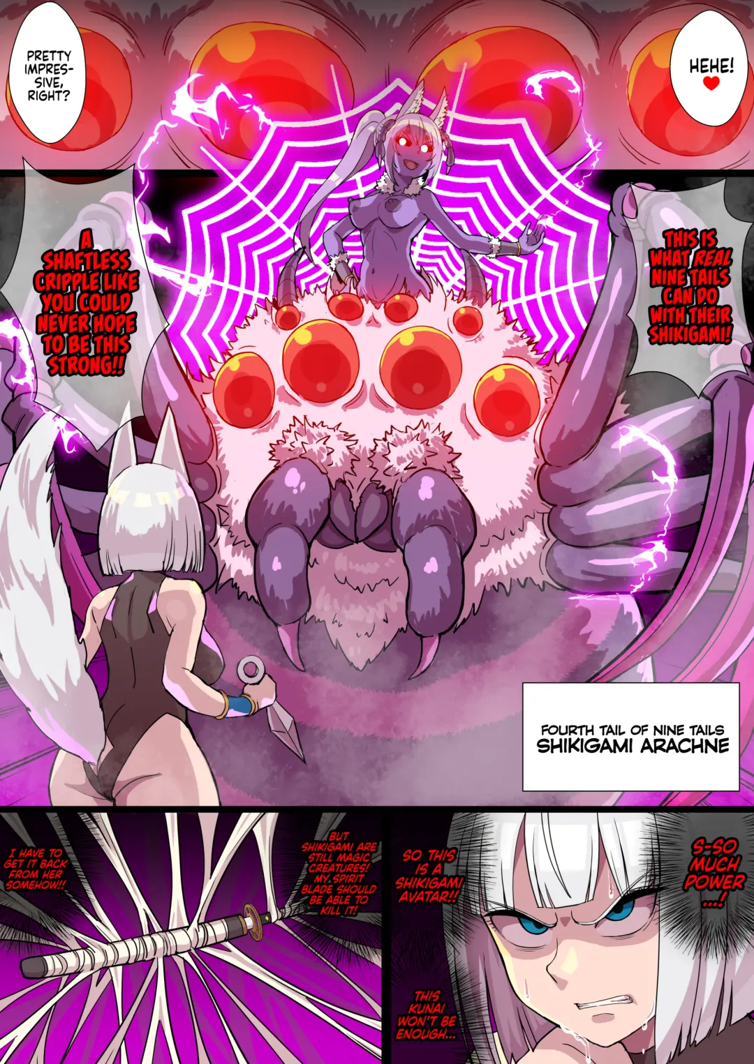 [Ryunosuke] Futanari Kunoichi Nine Tails 1: Arachne (decensored) Fhentai - Page 15
