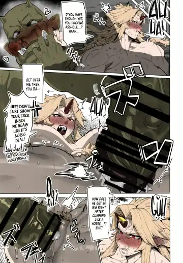 [Kugara] Yuugi and an Orc Locked in Battle Fhentai - Page 22