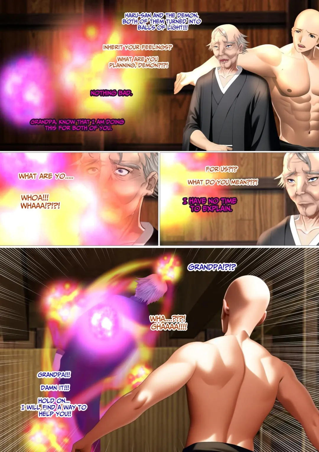 The Succubus Box: A lewd and unusual fate befalls the exorcist grandfather and grandson. Fhentai - Page 27