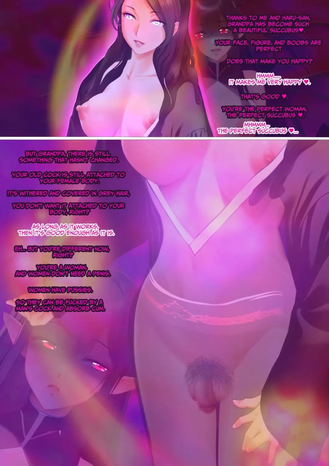 The Succubus Box: A lewd and unusual fate befalls the exorcist grandfather and grandson. Fhentai - Page 32