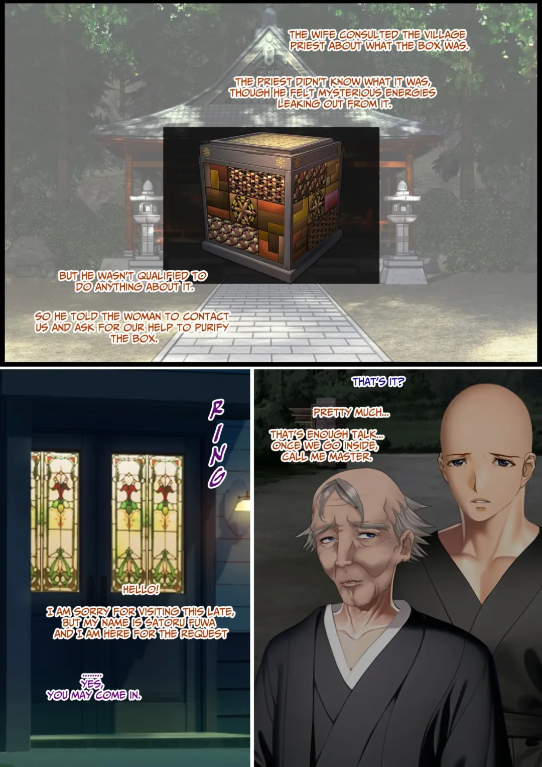 The Succubus Box: A lewd and unusual fate befalls the exorcist grandfather and grandson. Fhentai - Page 8