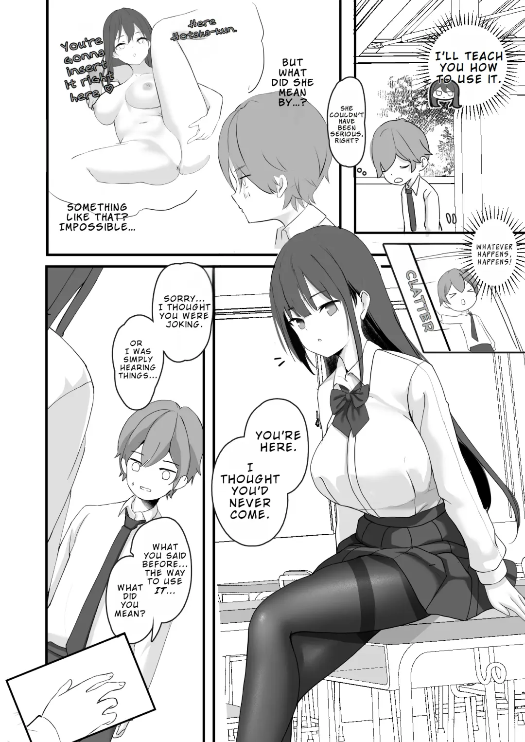 [Takashina At Masato] Seiso Senpai Seiyoku Tsuyoi - Neat senior with strong sexual desire Fhentai - Page 5