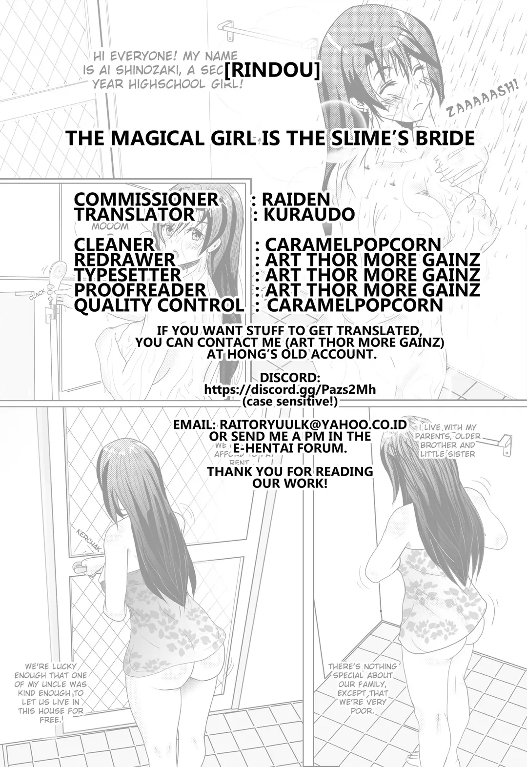 [Rindou] Mahou Shoujo wa Slime no Oyome-san | The Magical Girl is the Slime's Bride Fhentai - Page 17