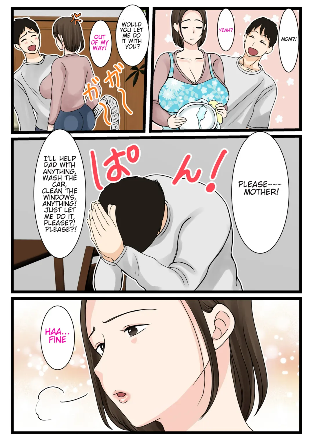 Ooba-san-chi no Okaa-san ~Musuko no Wagamama ni Juujun na Nichijou~ | The mother of the Oba Household ~A Daily Routine of Submission to her Son's Indulgences~ Fhentai - Page 18