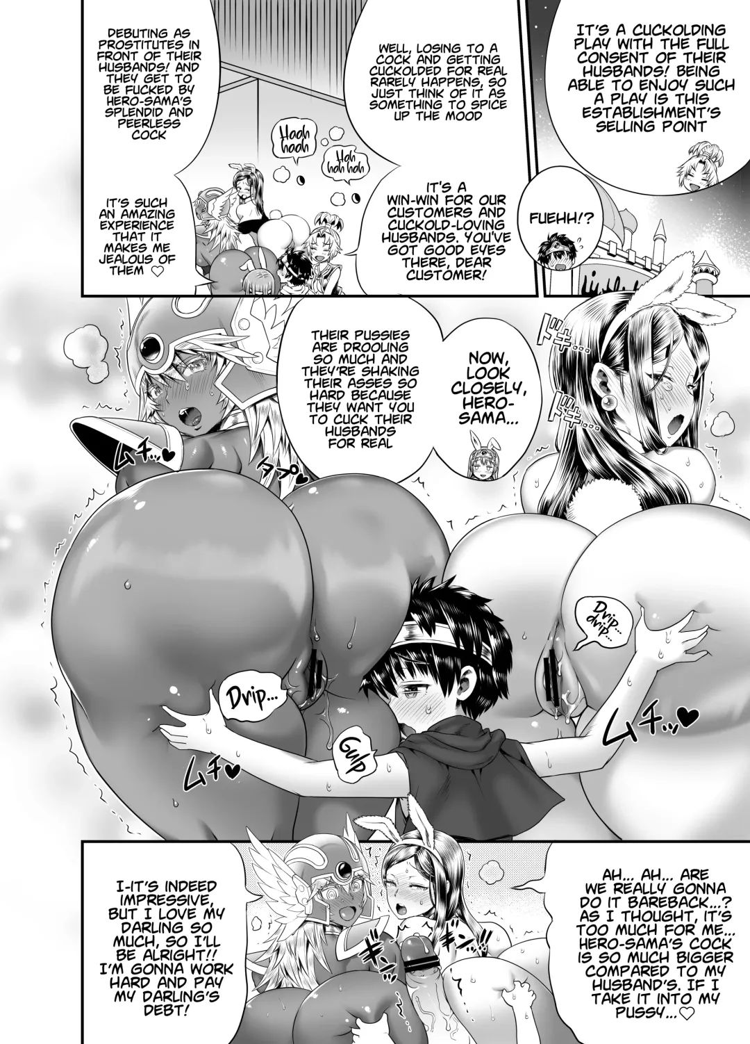 [Chinbotsu - Rebis] Zetsurin Yuusha to 3-nin no Mama + Extended + Gaiden | The Peerless Hero and Three Mothers + Extended + Gaiden Fhentai - Page 91