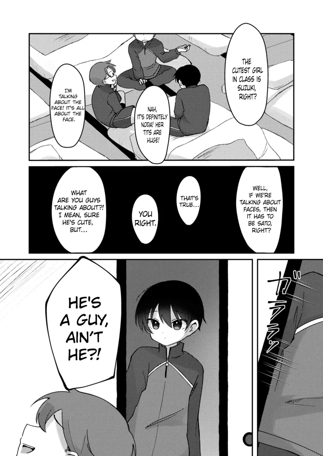 Class de Ichiban Kawaii Otokonoko ga Onnanoko ni Sarechau Hanashi Fhentai - Page 2