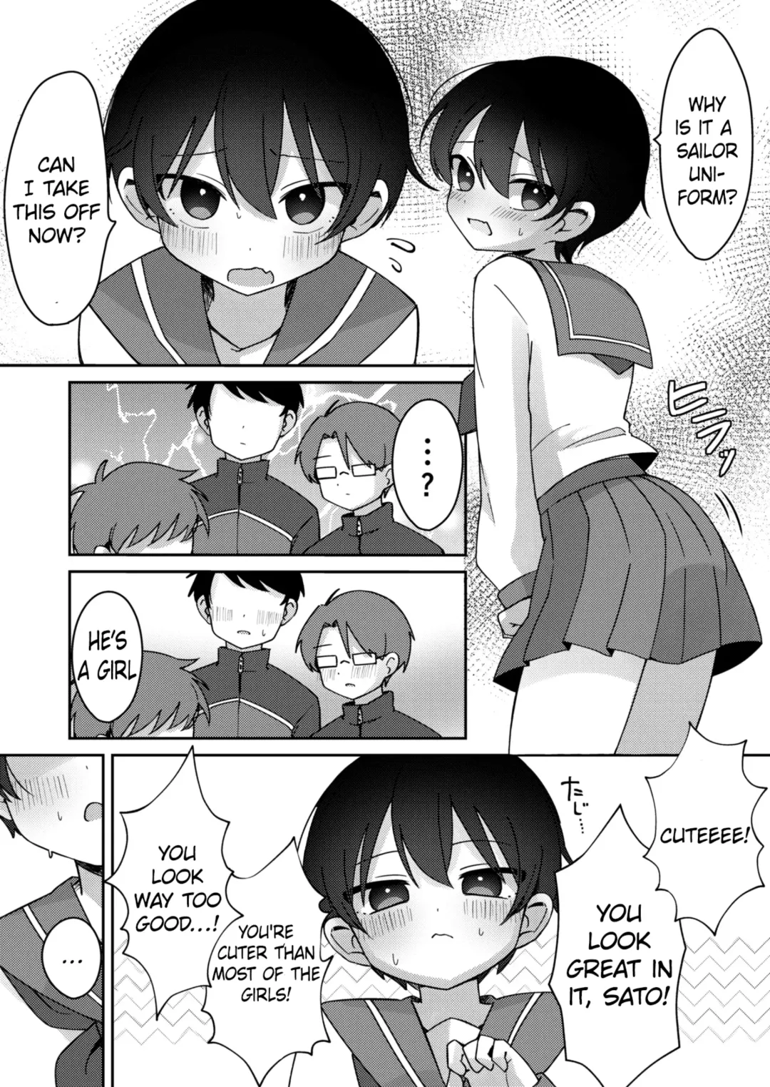 Class de Ichiban Kawaii Otokonoko ga Onnanoko ni Sarechau Hanashi Fhentai - Page 5