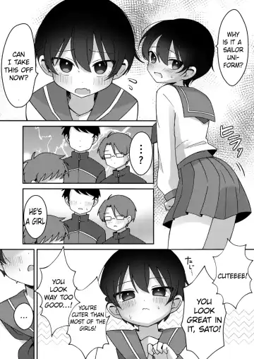 Class de Ichiban Kawaii Otokonoko ga Onnanoko ni Sarechau Hanashi Fhentai - Page 5
