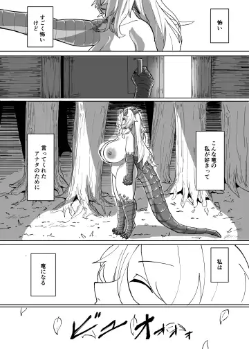 [Kyabetsuka] Ano Yoru ga Ichiban no Shiawase datta kara Hakugai Ryuu Musume to Genkai Koroshi-ya Jingo Wasurete Kemono Ecchi Fhentai - Page 14